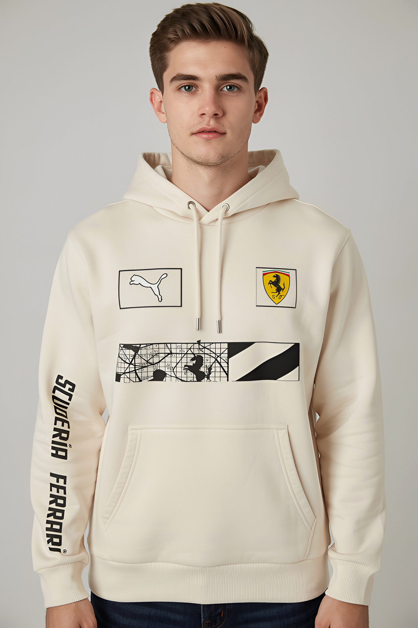 Scuderia Ferrari Maranello Signature Hoodie