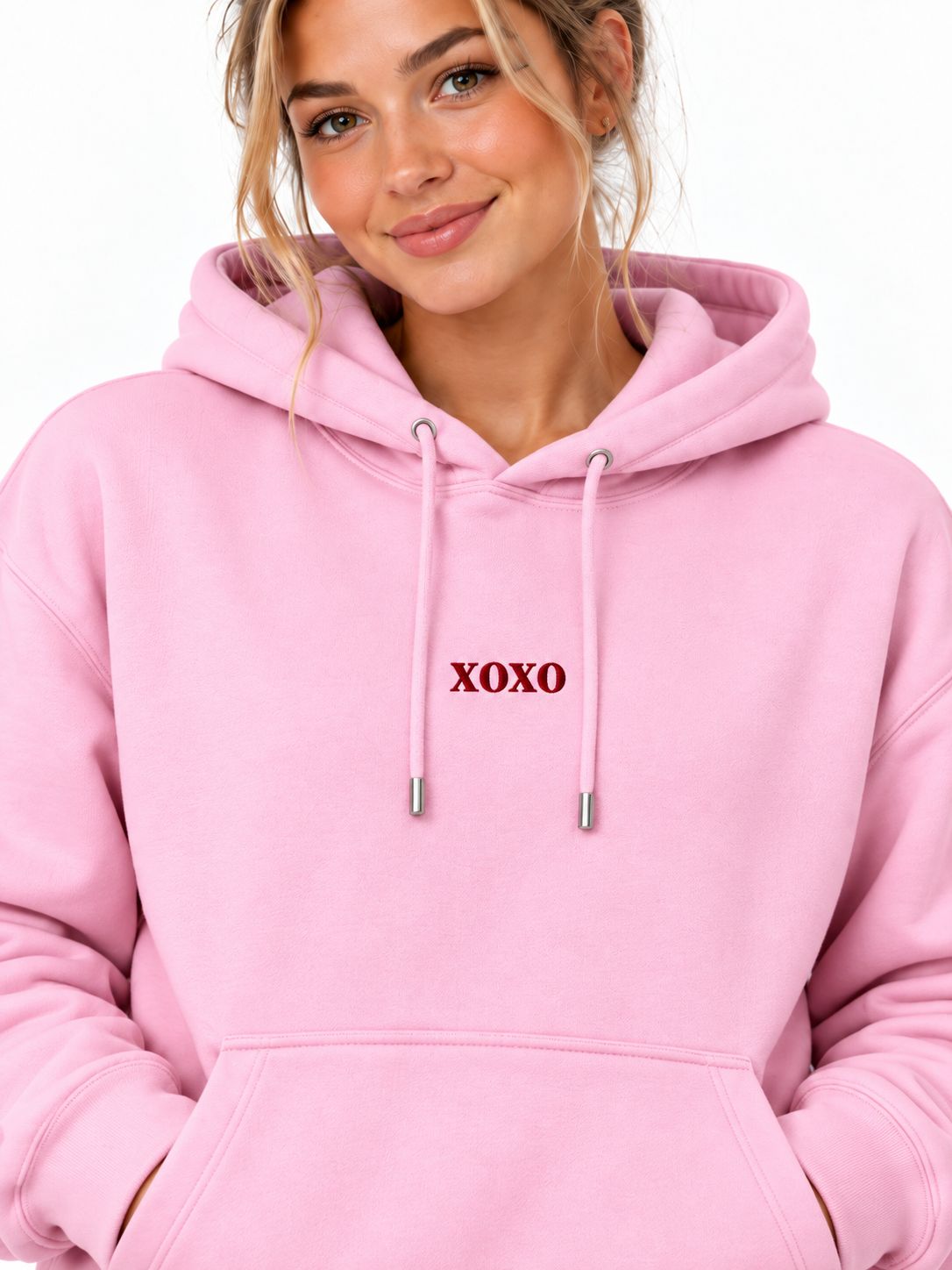 Hoodie It's Not Me Pink