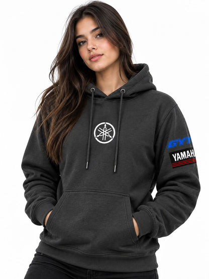 Hoodie Unisex Yamaha Racing Dark Grey
