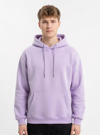 Hoodie Essential Minimalist Lila