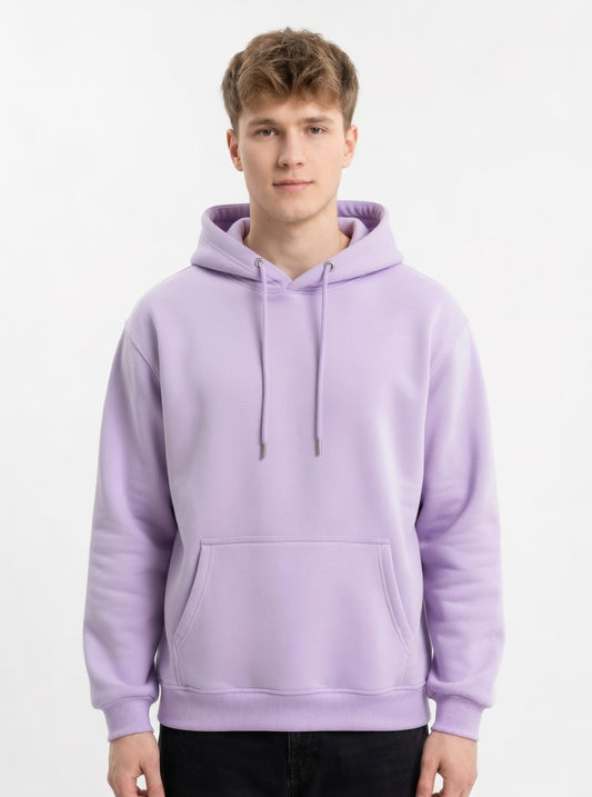 Hoodie Essential Minimalist Lila