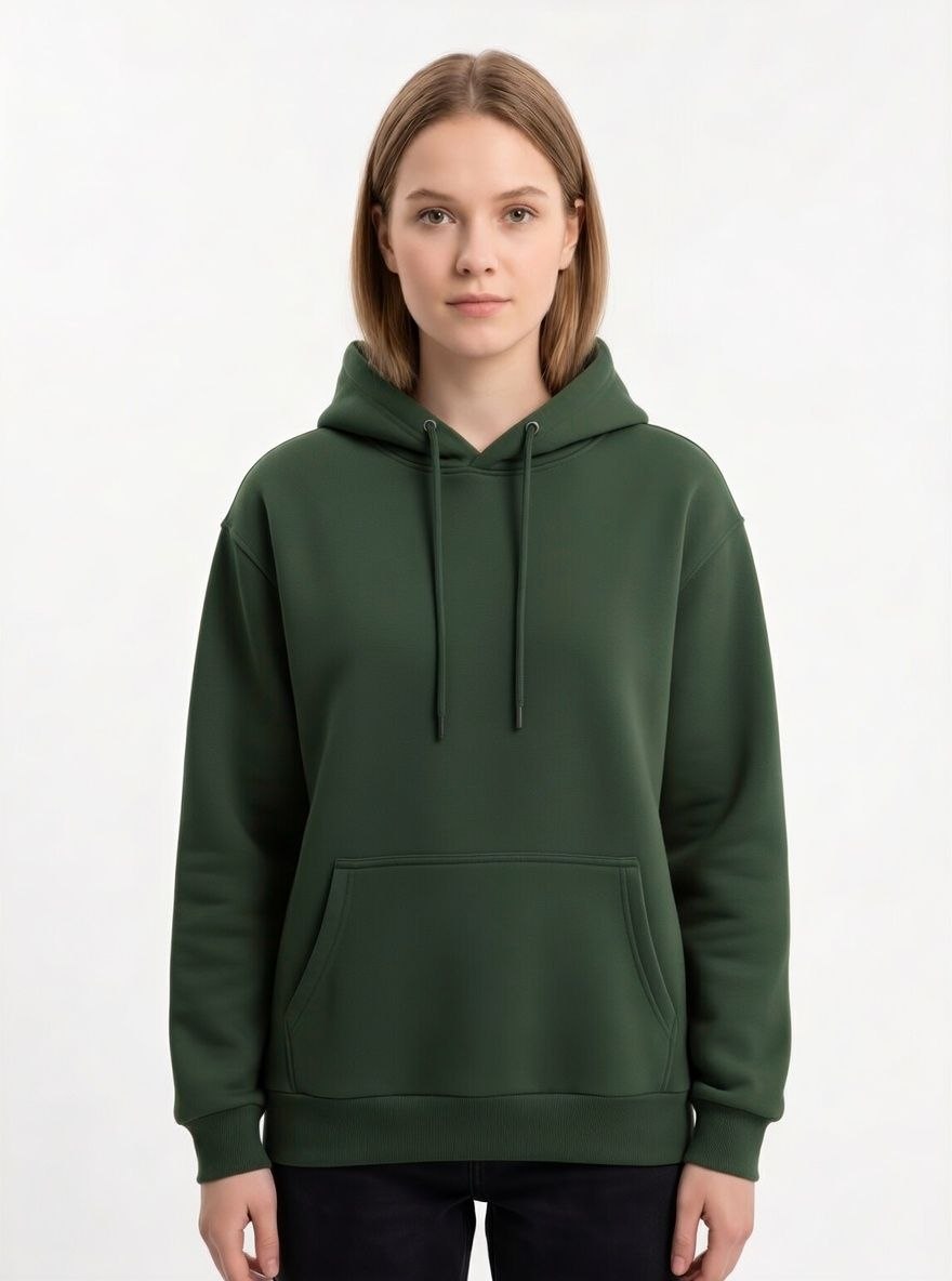 Hoodie Essential Minimalist Hoja Seca