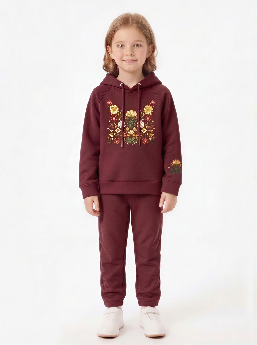 Conjunto Floral Borgoña