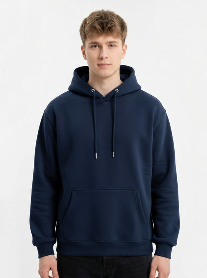 Hoodie Essential Minimalist Navy