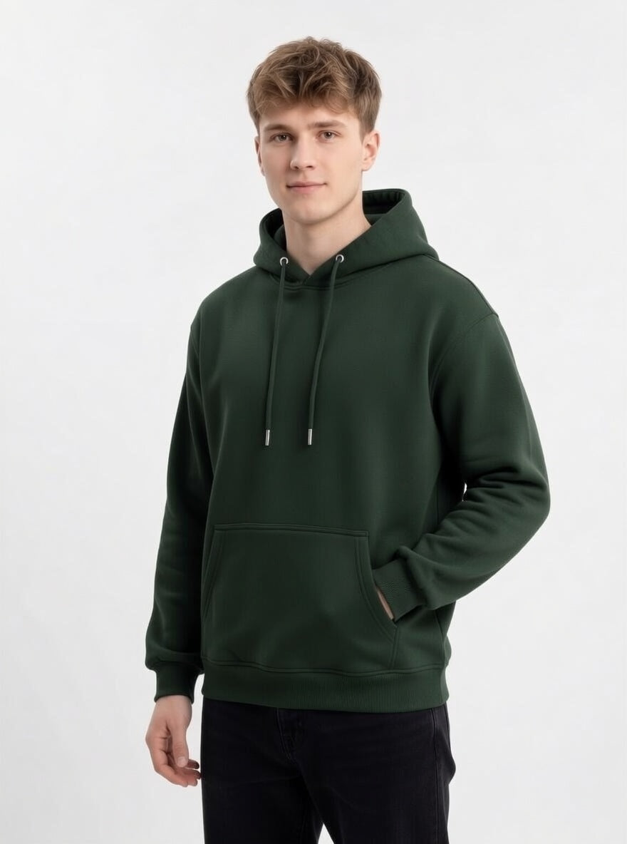 Hoodie Essential Minimalist Hoja Seca