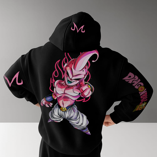 Hoodie Majin Buu Flame