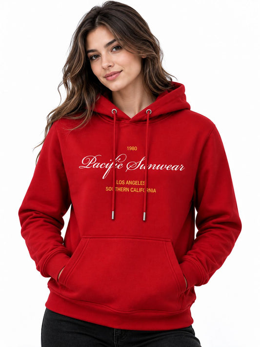 Hoodie Pacific Sunwear Red