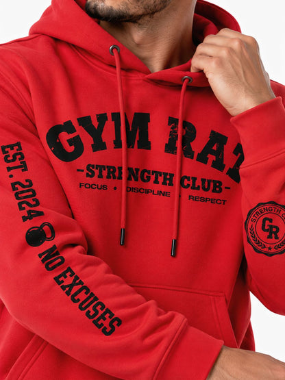 Hoodie Unisex Gym Rat Strength Club
