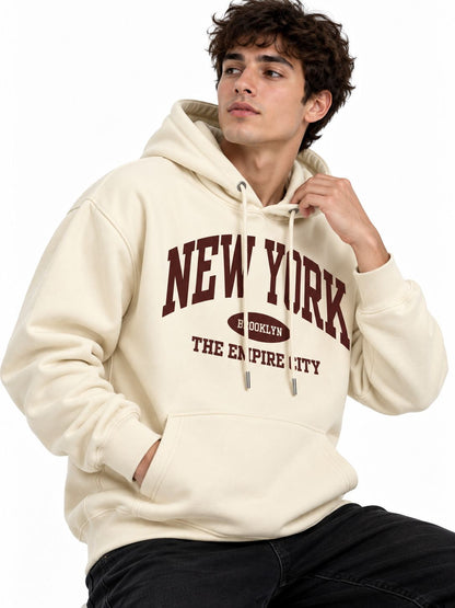 Hoodie Unisex New York Brooklyn Off-White
