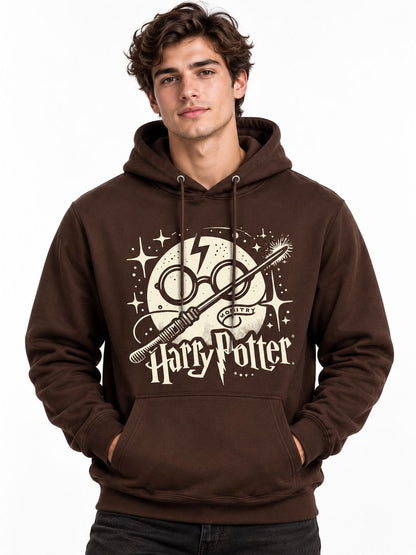 Hoodie Unisex Harry Potter Magic Brown