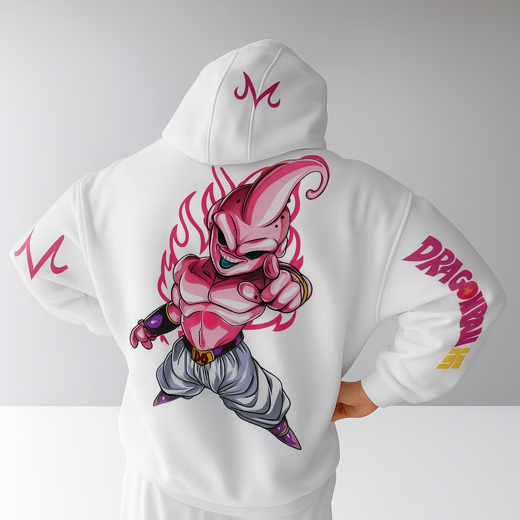 Hoodie Majin Buu Flame