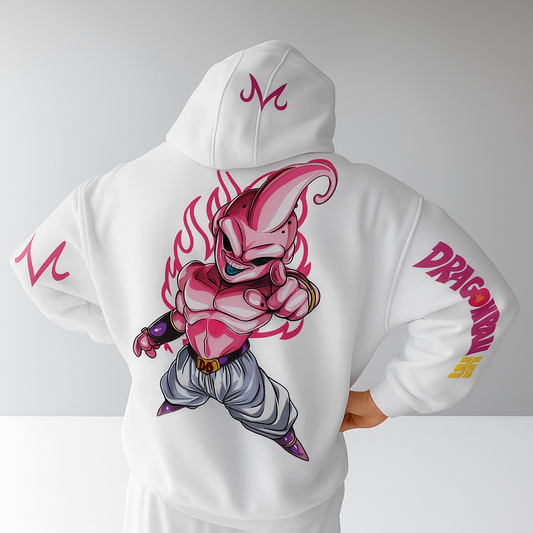 Hoodie Majin Buu Flame