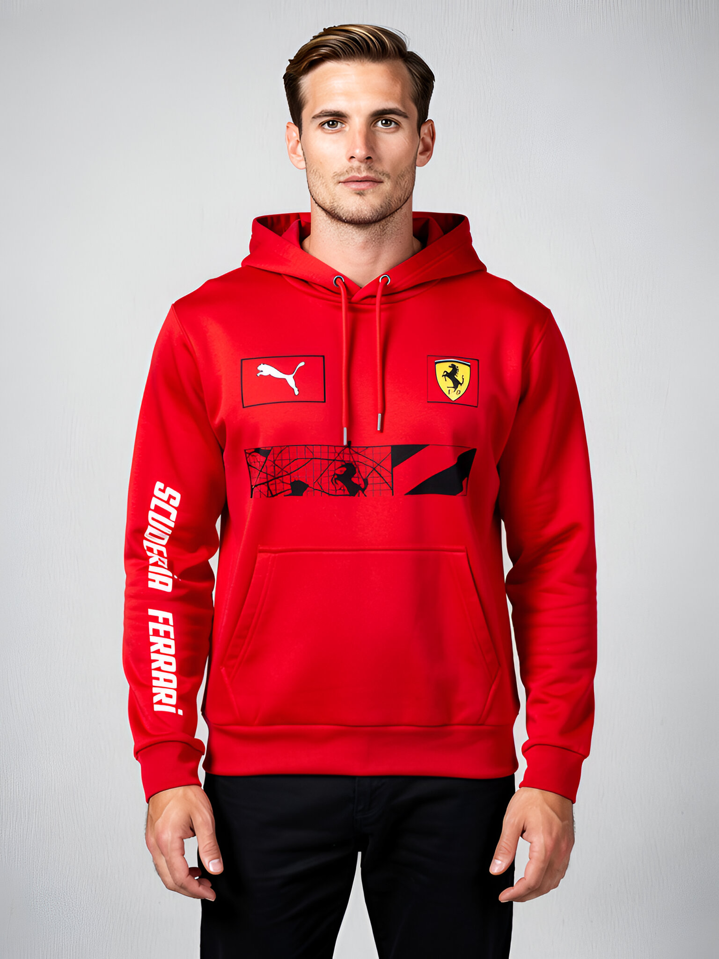 Scuderia Ferrari Maranello Signature Hoodie