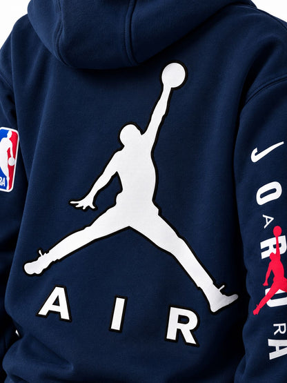 Hoodie Unisex Air Jordan Navy
