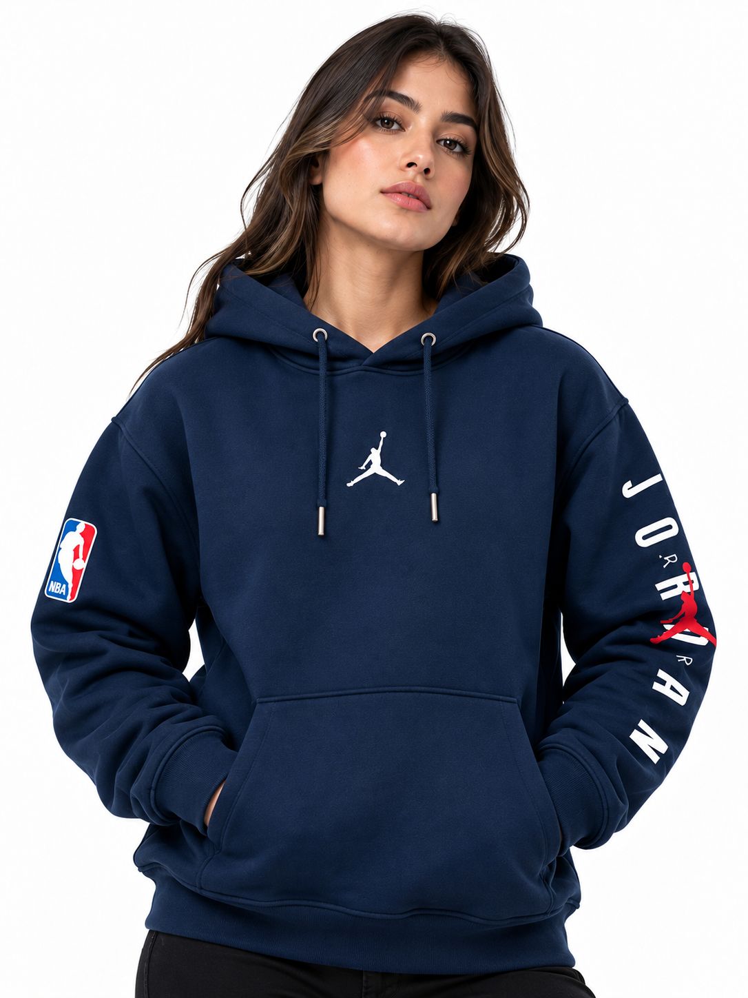 Hoodie Unisex Air Jordan Navy