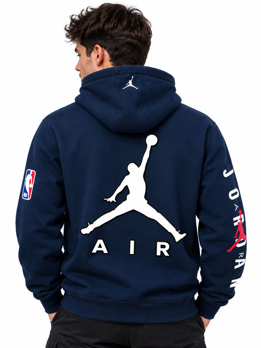 Hoodie Unisex Air Jordan Navy
