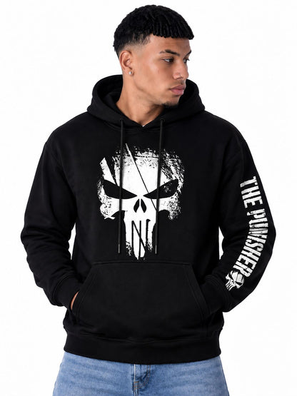 Hoodie Unisex The Punisher Black